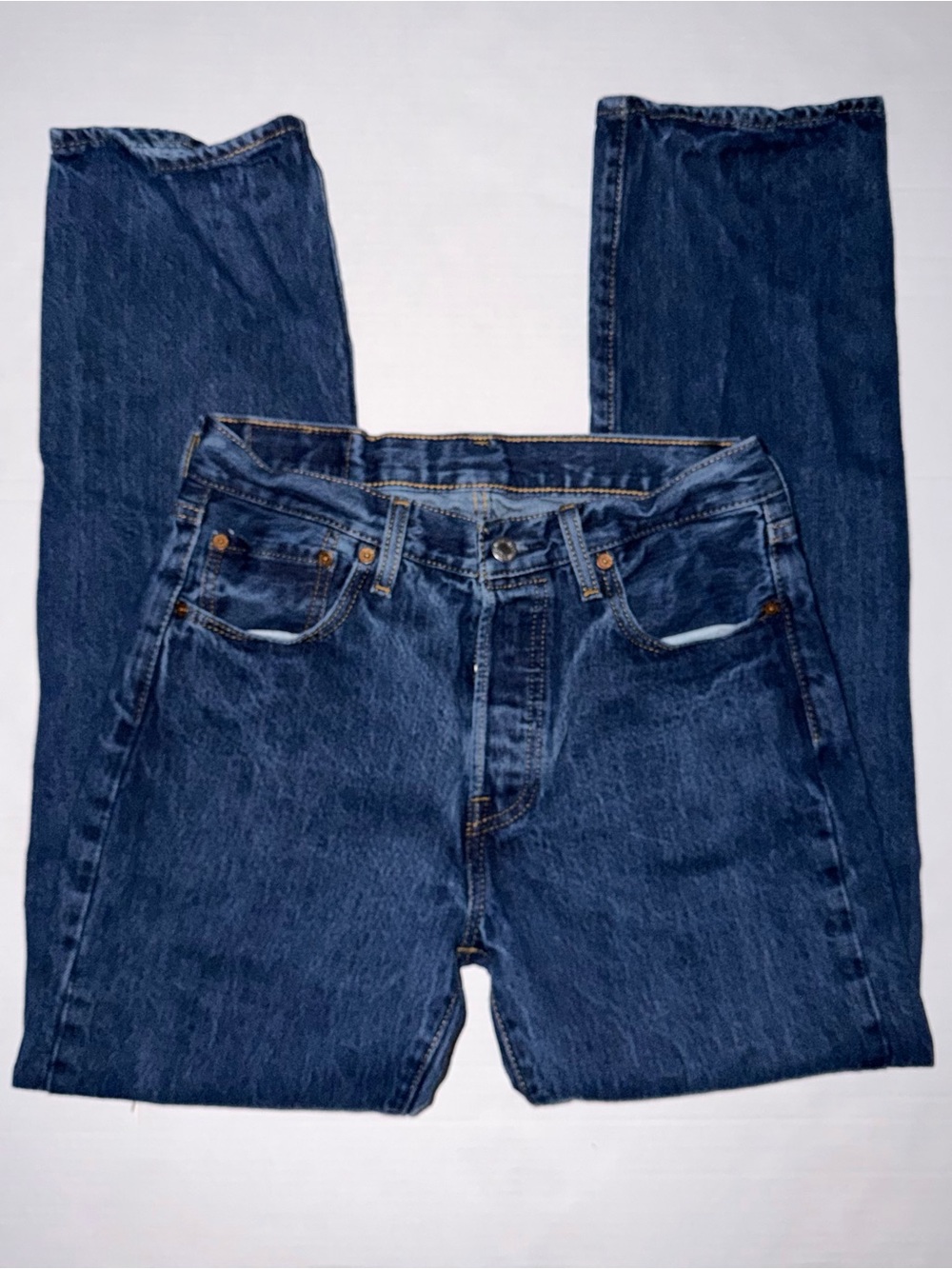 Levi's Blue Straight-Leg Men's Jeans